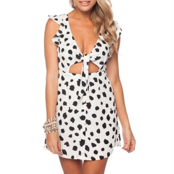BUDDY LOVE TWIGGY DALMATION DRESS MEDIUM - Picture 1 of 11
